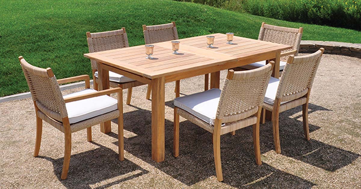 Hudson dining set from Kingsley-Bate