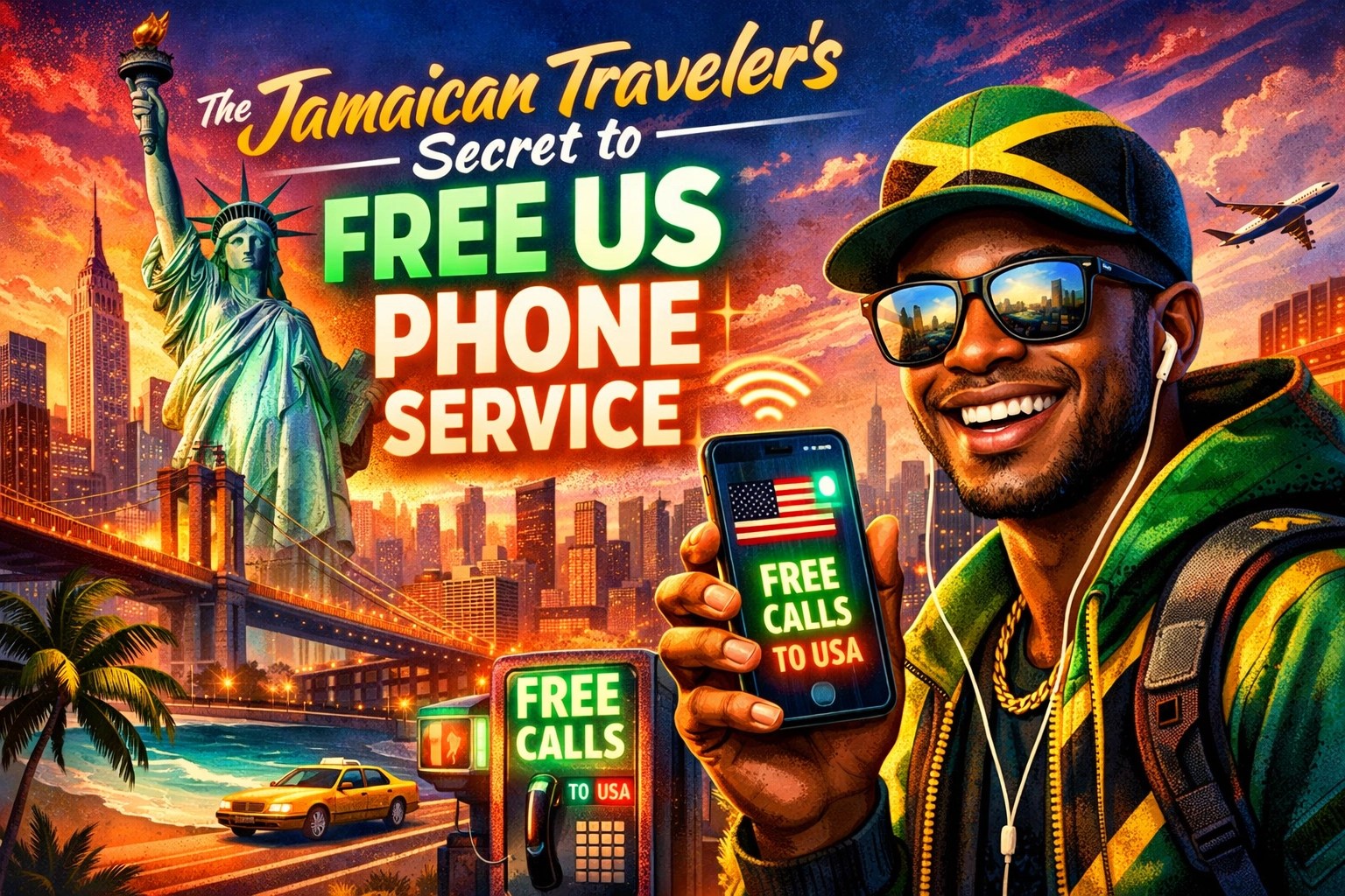 The Jamaican Traveler’s Secret to Free US Phone Service