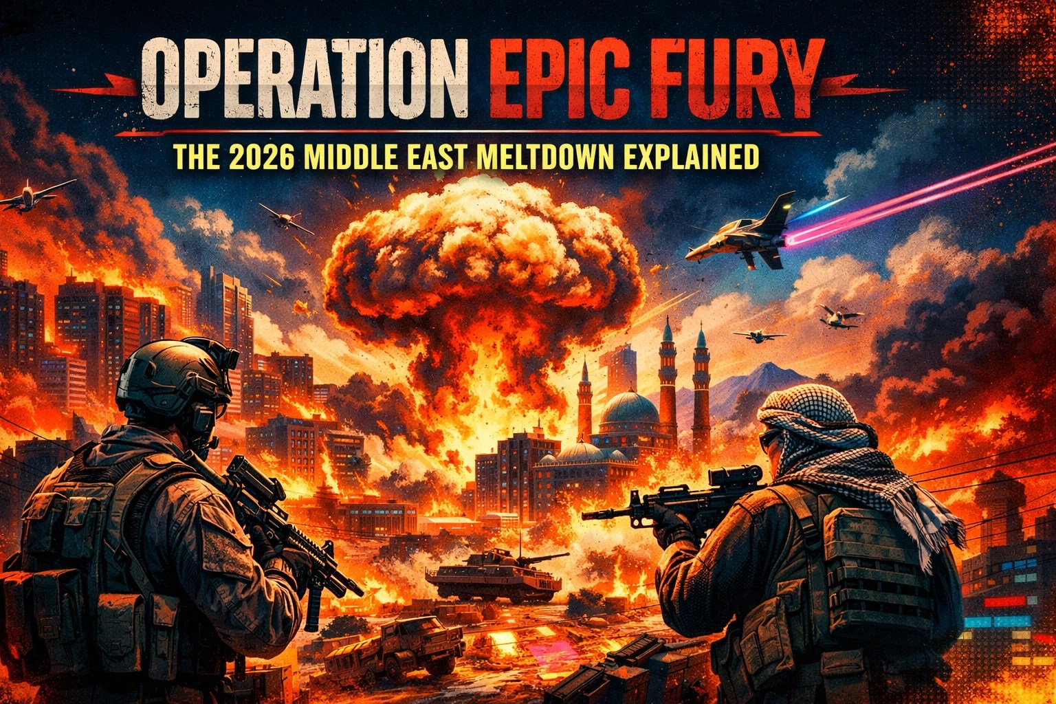 Operation Epic Fury: The 2026 Middle East Meltdown Explained