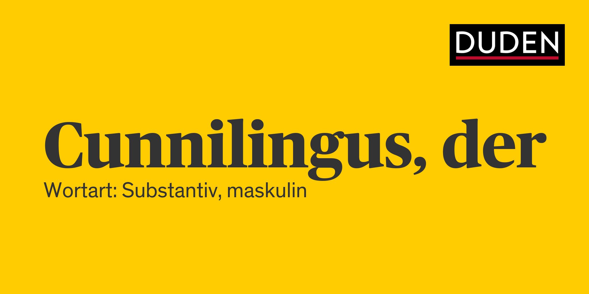 Während die grundsteuer den besitz von immobilien sowie von grund und boden versteuert und jährlich ans finanzamt gezahlt werden muss, wird die . Duden | Cunnilingus | Rechtschreibung, Bedeutung
