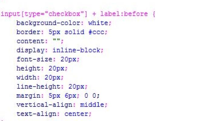 Merubah Tampilan Input Type Checkbox