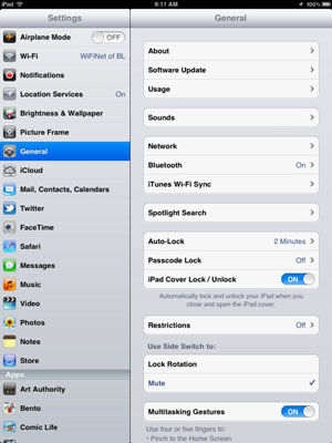 Using the search located at the top right of the screen, search for sign in. Cellular Data Options For Your Ipad Dummies