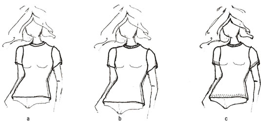 how to draw the perfect t-shirt on fashion figures - dummies on how to draw a shirt on a person