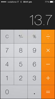 You find keys that calculate square, cube, and other roots, decimal and naperian . How To Use The Iphone Calculator Dummies