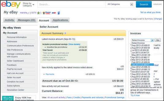 A secured credit card is just like a regular credit card, but it requires a cash security deposit, which acts as collateral for the credit limit. The Seller Account Section Of Your My Ebay Page Dummies