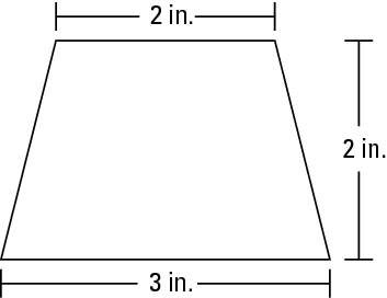 By definition, a rectangle does not have four unequal sides. How To Measure Four Sided Shapes Dummies