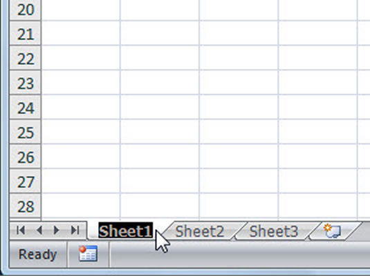 Renaming an excel 2007 worksheet