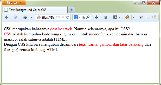 Tutorial Belajar CSS: Pengertian CSS, Apa yang dimaksud 