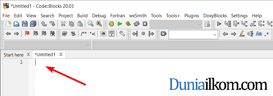 Cara Menjalankan Kode Program C Proses Pile Duniailkom Silahkan buka Codeblocks kemudian masuk ke menu FileNewEmpty File atau tekan CtrlShiftN. Cara Menjalankan Kode Program C Proses Pile Duniailkom Kemudian untuk program sederhana sobat harus membuat sebuah source file terlebih dahulu.
