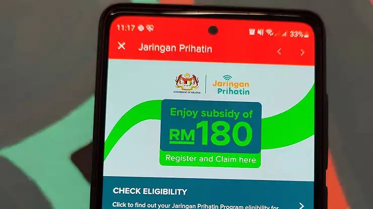 semakan jaringan prihatin Maxis