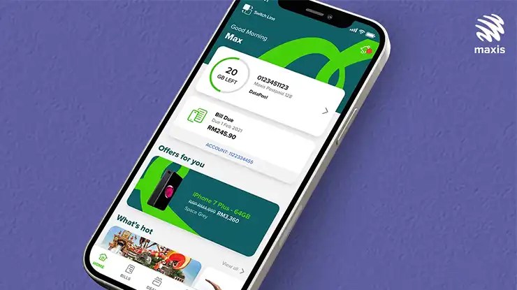 Cara Top Up Maxis Pakai Debit Card