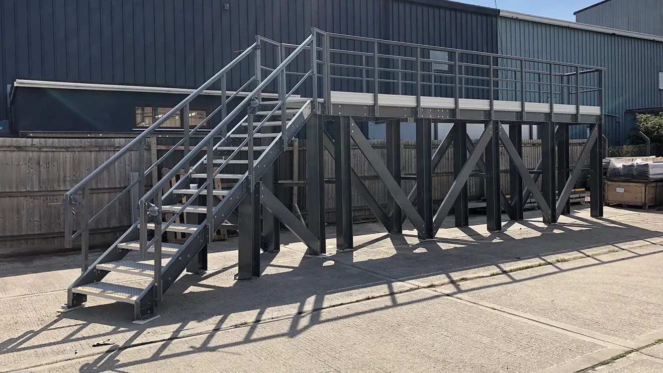 Raised platform structures