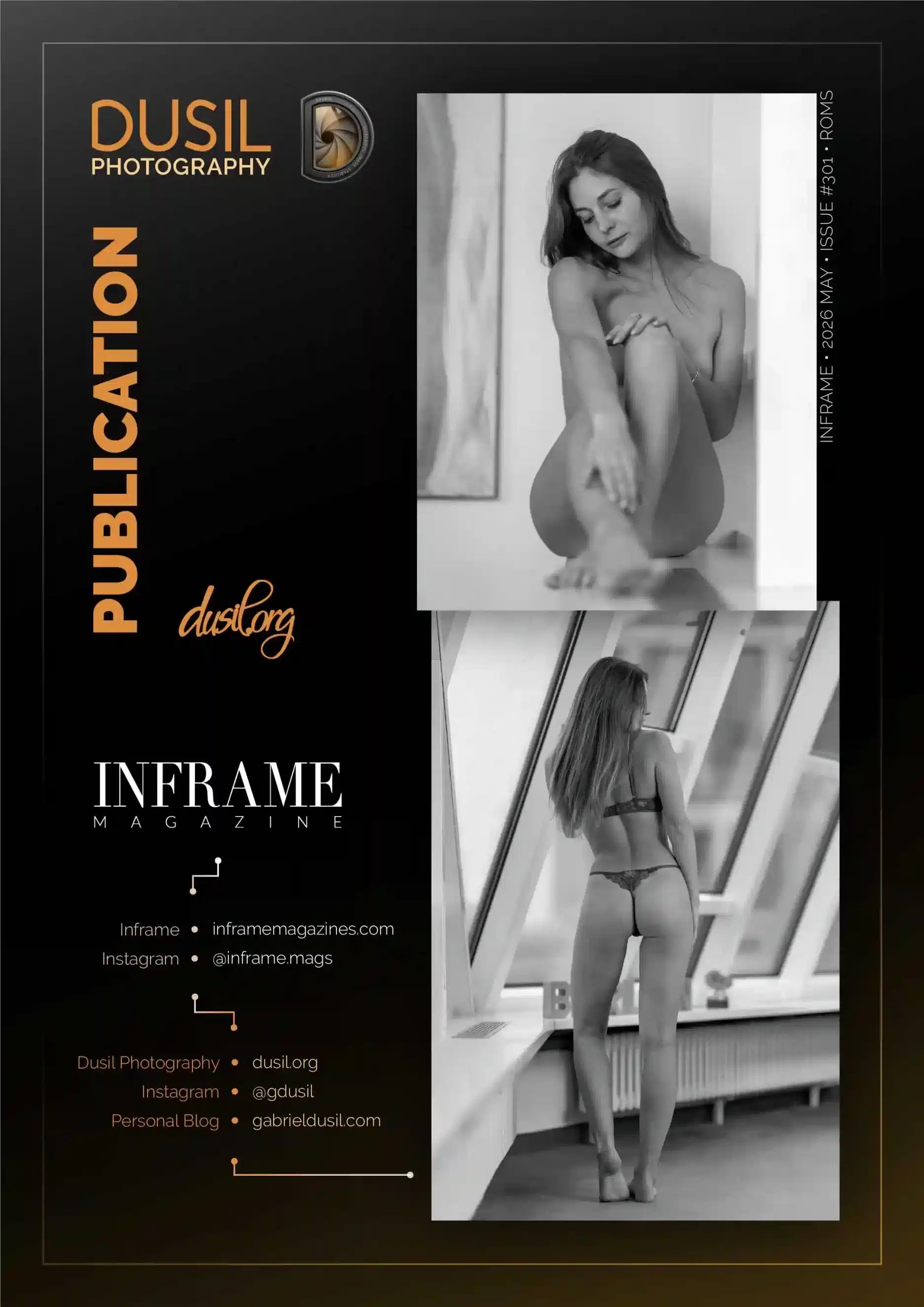 Dusil Photography Artistic Nude Photoshoot, Fashion and Glamour Photography Editorial, Visual Storytelling Photos