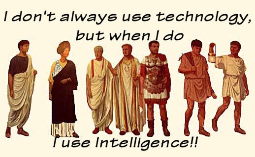Ancient Technology - Intelligence required