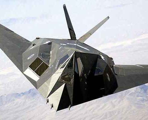 F-117 Nighthawk - Sterkste luchtmacht ter wereld heeft de VS (Top 10)