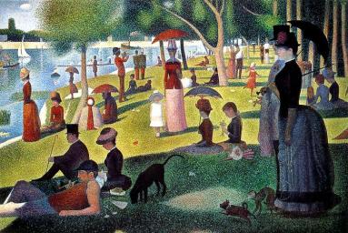 Dimanche d'été à la Grande Jatte (1886) - Georges Seurat