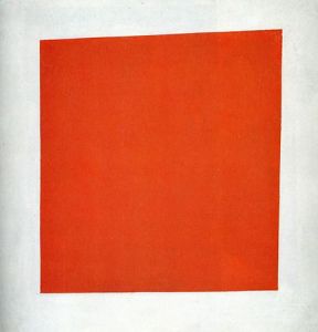 Red Square (Painterly Realism of a Peasant Woman in Two Dimensions) (1915) - Kazimir Malevich
