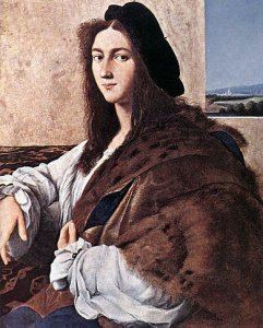 Ritratto di giovane uomo / Portret van een jongen man (ci. 1516-1517) - Raphael