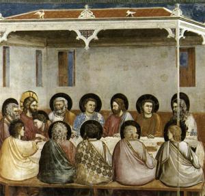 Ultima Cena / Het laatste avvvondmaal (1306) - Giotto di Bondone