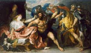 Samson en Delilah (1630) - Anthony van Dyck