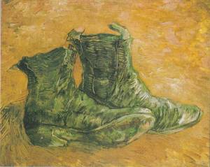Een paar schoenen - Vincent van Gogh, eerste helft 1887