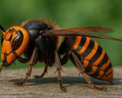 Aziatische hoornaar - Top 10 gevaarlijkste dieren in Frankrijk
