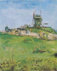 Le Moulin de la Galette - Vincent van Gogh, herfst 1886
