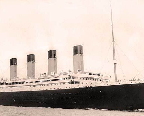 RMS Titanic - Top 10 beroemdste scheepswrakken ter wereld