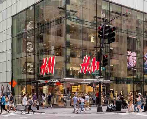 H&M - Top 10 retailers actief in de meeste landen ter wereld 2023