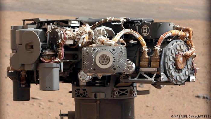 Der Marsroboter Curiosity. 
Copyright: Quelle: http://www.nasa.gov/mission_pages
