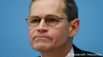 Michael Mueller, an SPD politician, has been mayor of Berlin since 2014 Michael Mueller in Berlin (Reuters/H. Hanschke)