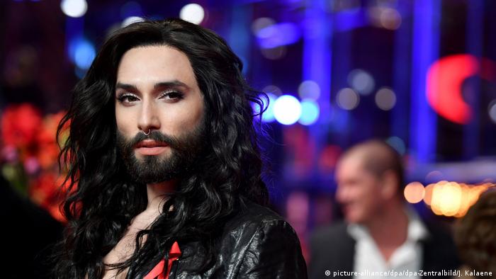 Conchita Wurst at Berlinale (picture-alliance/dpa/dpa-Zentralbild/J. Kalaene)