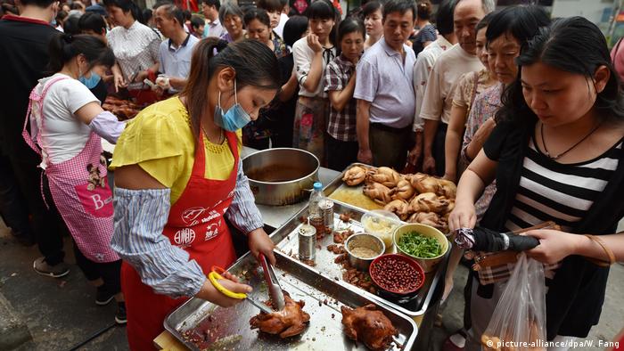 China Hochschulaufnahmeprüfung Gaokao (picture-alliance/dpa/W. Fang)