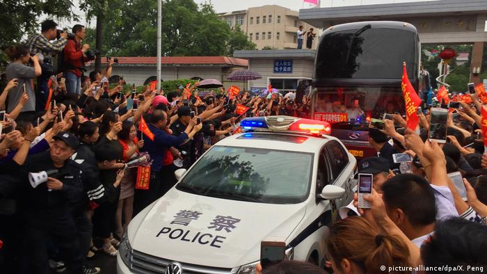 China Hochschulaufnahmeprüfung Gaokao (picture-alliance/dpa/X. Peng)
