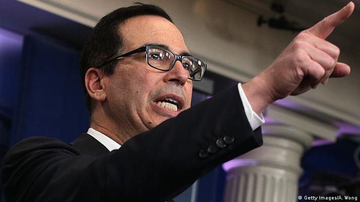 US Treasury Secretary Steven Mnuchin (Getty Images/A. Wong)