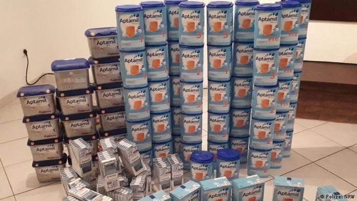 Ruhrgebiet - Babymilch-Diebesbande festgenommen (Polizei NRW)