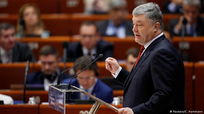 Президент України Петро Порошенко в ПАРЄ 11 жовтня