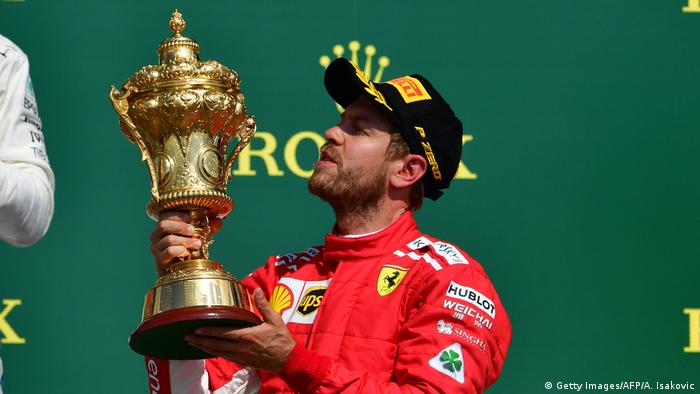 Formula One Sebastian Vettel Wins British Grand Prix To