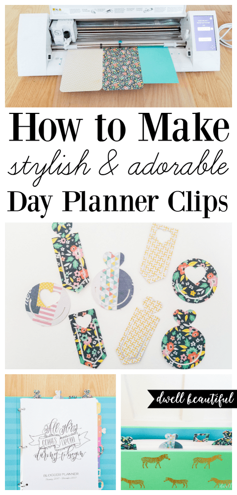 DIY Scrapbook Paper Planner Clips