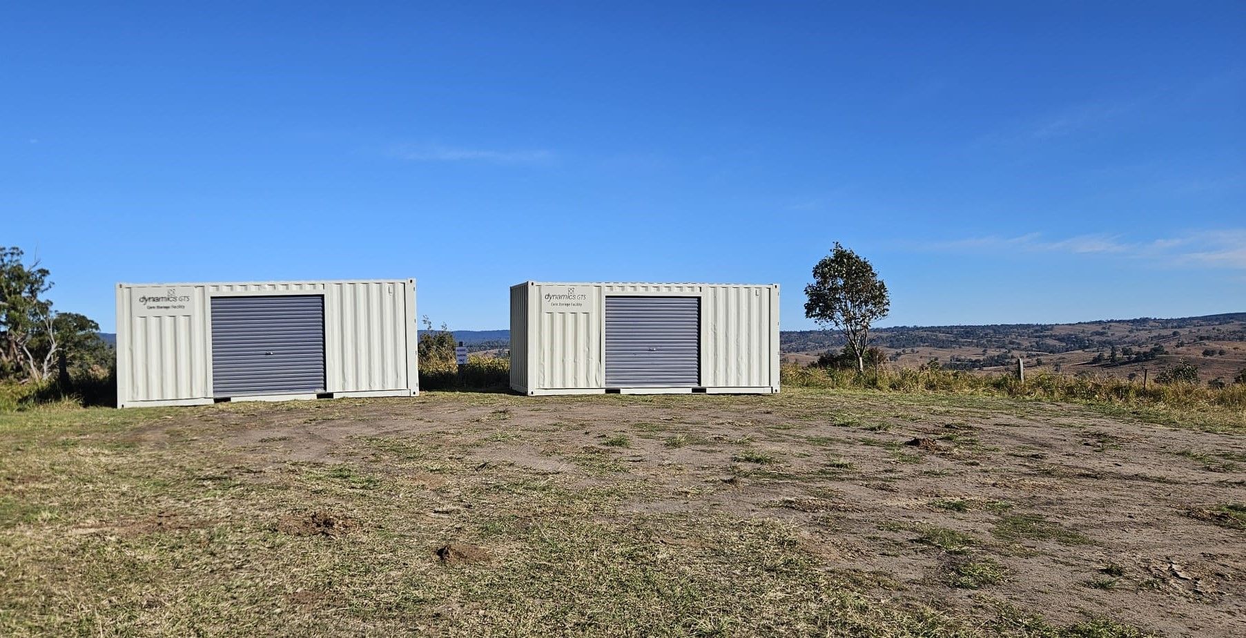 Core storage racking deployed in the field.