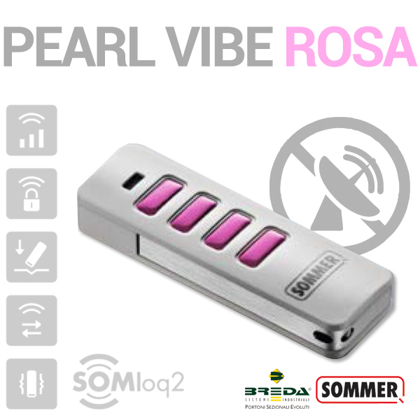 Radiocomando PEARL VIBE Rosa PEARL VIBE ROSA Radiocomando PEARL VIBE Rosa