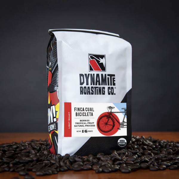 Cherry Bomb Espresso - Dynamite Roasting Co. Organic Fair Trade Coffee