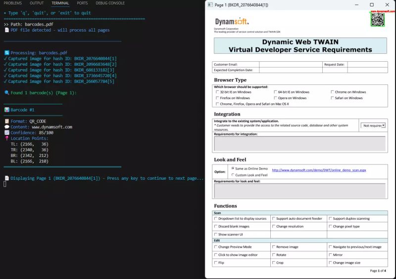 How To Read 1d 2d Barcodes From Pdf Files Using Dynamsoft Python - Download Gorgeous Gradient Illustration | Mobile