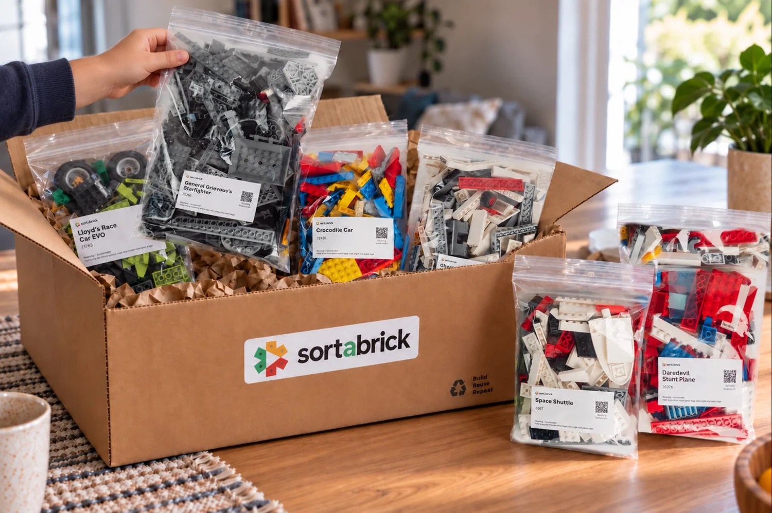 Set LEGO ricondizionati: Sort A Brick lancia la piattaforma dedicata per un gioco sostenibile e conveniente