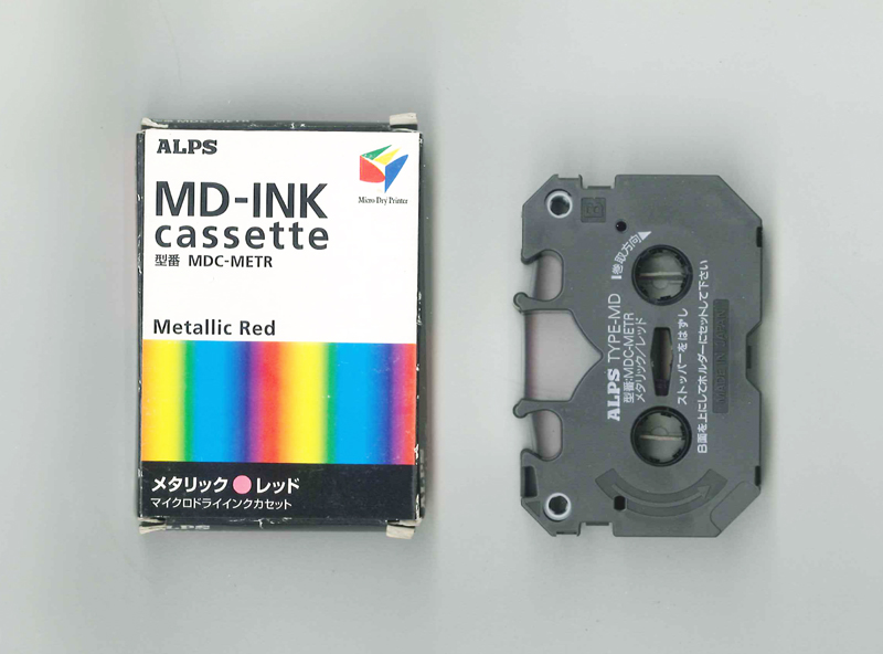 ALPS MD-INKカセット 12本 【追記（＋3本 計15本）】
