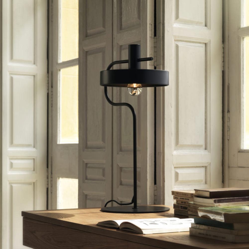 Mid Century Modern Table Lamp Cl 32983 E2 Contract Lighting Uk