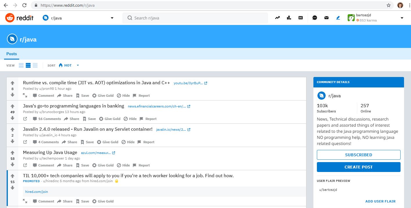 Reddit API Authentication with Java/Spring | E4developer