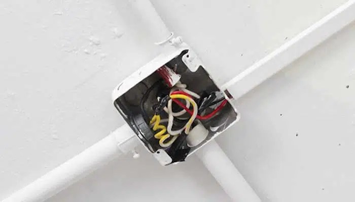 Ceiling fan junction box wiring diagram