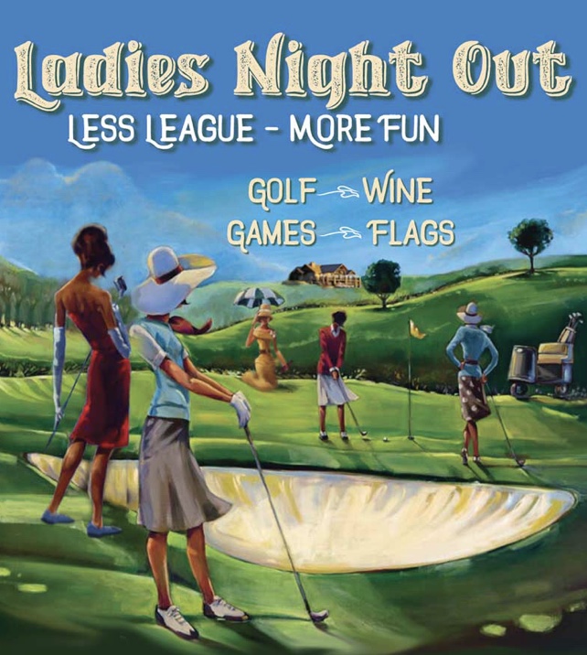 Anda dapat memilih dari banyak lapangan, yang menyediakan lubang nyata dan tantangan . Ladies Night Out Less League More Fun Eaglerock Golf Course