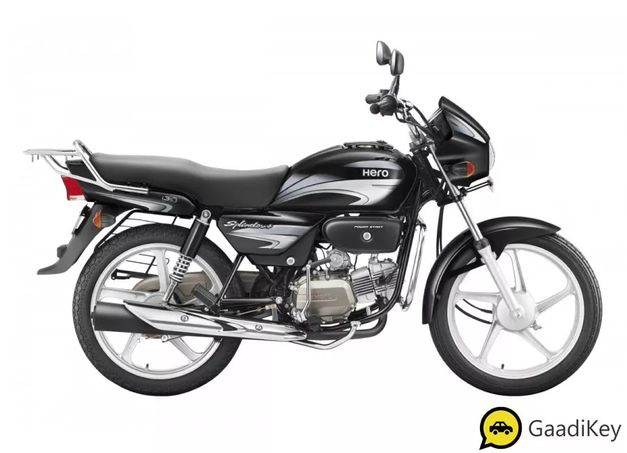 Ultra Full Fiber Body Kit For hero SPLENDOR PLUS AW BLACK SILVER